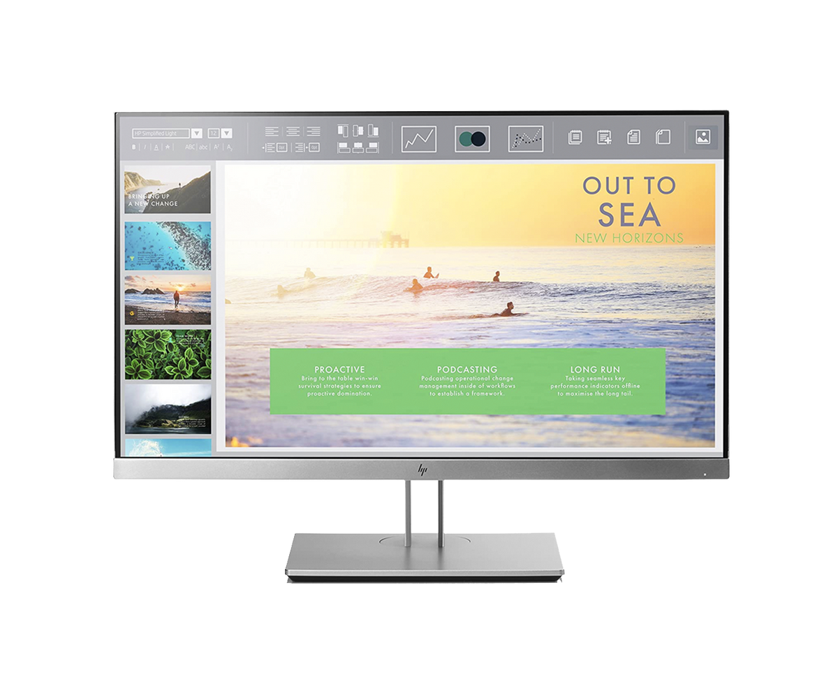 HP Elitedisplay E233 / 23" FullHD / HDMI / Display Port / Ergonómico / Panel Ips ¡Ex-demo!