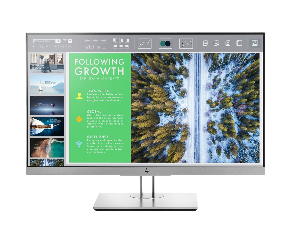 HP EliteDisplay E243 24" FHD, IPS, Ergonómico, ¡Ex-demo!