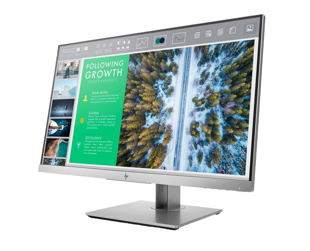 HP EliteDisplay E243 24" FHD, IPS, Ergonómico, ¡Ex-demo!