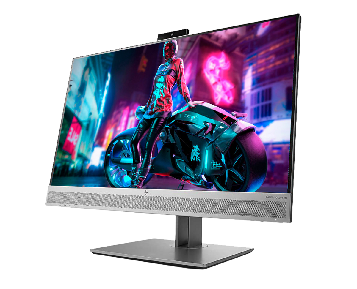 HP Elitedisplay E243M ¡Con webcam retráctil! / 24" FullHd con Panel IPS / Display Port / HDMI / Ergonómico ¡Liquidación!