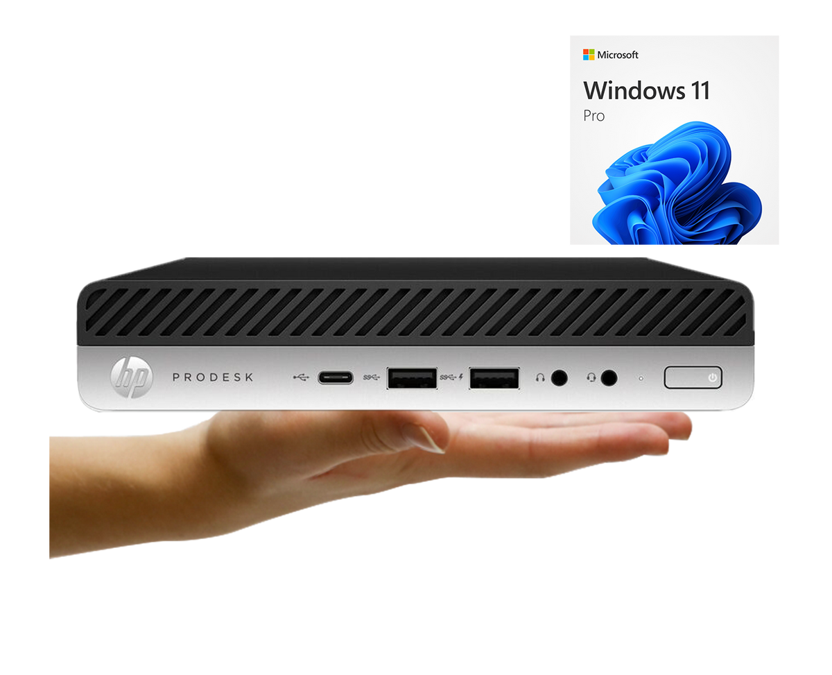 HP Prodesk 600 G5 / Core i5 9500t 2,2ghz / 16Gb ram / 256Gb ssd / USDT / Win 11 Pro ¡Ex-demo!