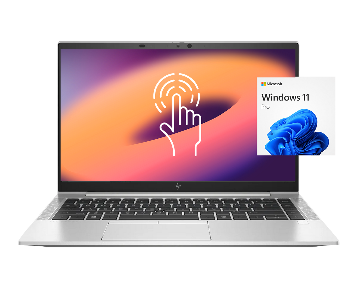 HP Elitebook 840 G7 ¡TÁCTIL! / Core i5 10310u 1,7ghz / 16Gb ram / 256Gb ssd m.2 nvme / 14" FullHD Táctil / Win 11 Pro / ¡Liquidación!