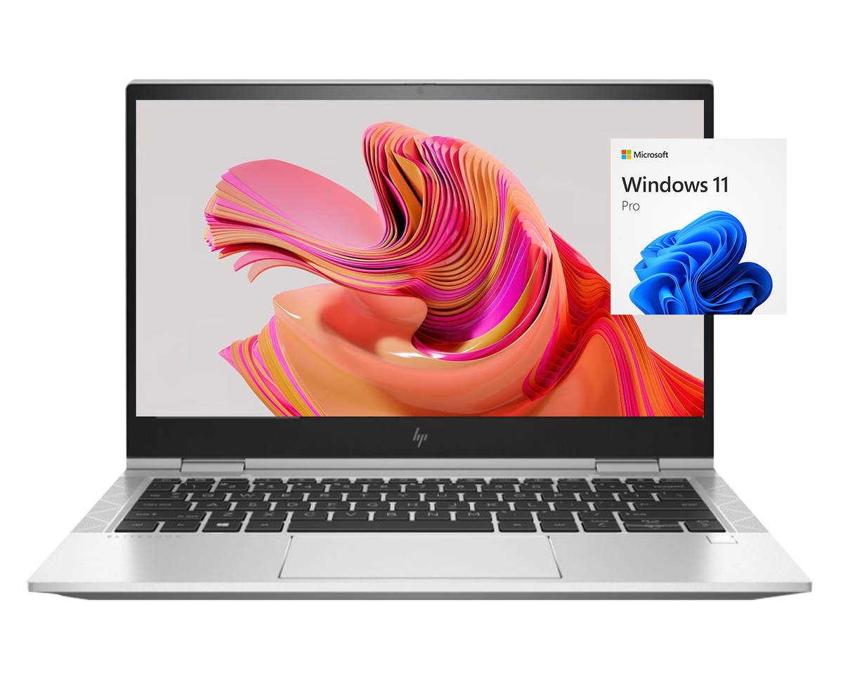 HP Elitebook X360 830 G7 / Core i5 10310u 1,7ghz / 8Gb ram / 256Gb ssd m.2 nvme / 13" táctil FullHD / Conexión 4G / Win 11 Pro / ¡Liquidación!