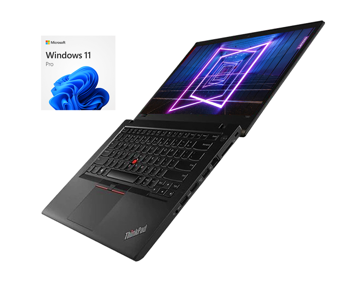 Lenovo Thinkpad T480 / Core i5 8250u 1,6Ghz / 8Gb ram / 256Gb ssd / 14"HD / Win 11 Pro / ¡Liquidación!