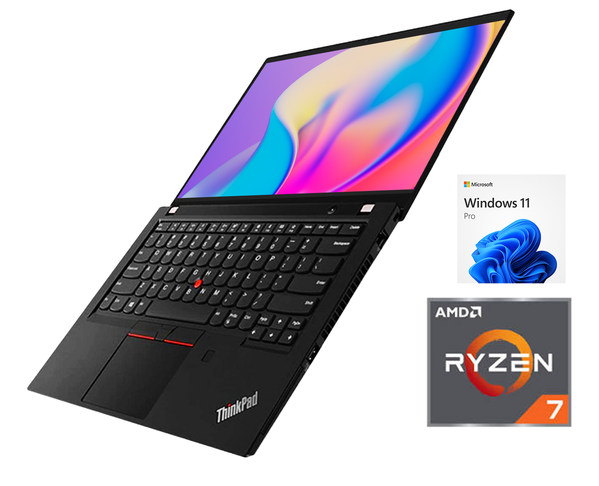 Lenovo ThinkPad T495s 14" Ryzen 7 3700U, 16GB, SSD 256GB, FHD, ¡Liquidación!
