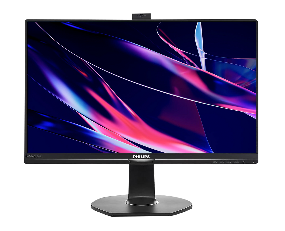 Philips 241B7Q 24” FHD, Dock Integrada, Tarjeta de Red, VGA, Ergonómico, ¡Liquidación!