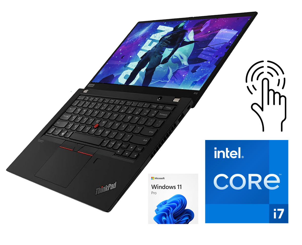 Lenovo Thinkpad X13 Gen1 ¡TÁCTIL! / Core i7 10610u 1,8ghz / 16Gb ram / 256Gb ssd m.2 / 13" FullHd Táctil / Win 11 Pro ¡Liquidación!