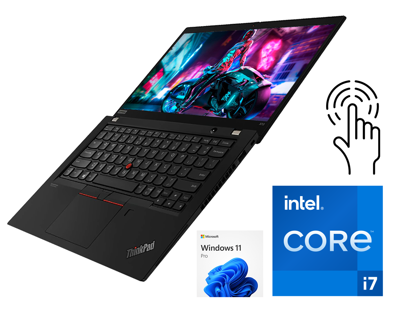 Lenovo Thinkpad X13 Gen1 ¡TÁCTIL! / Core i7 10610u 1,8ghz / 16Gb ram /