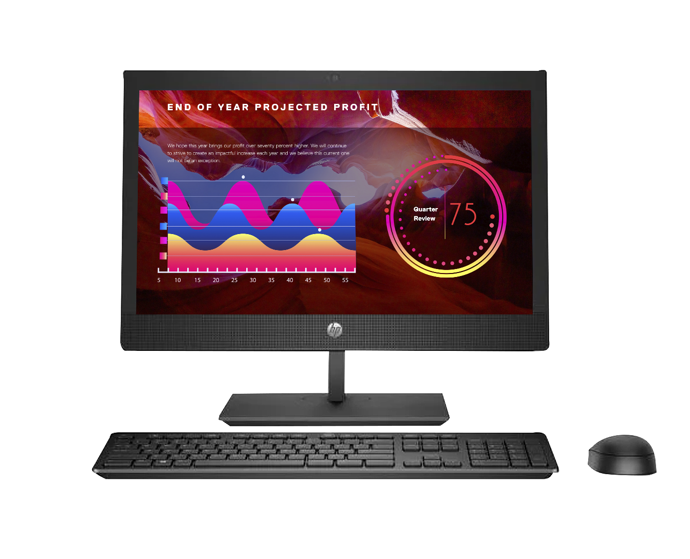 Hp Proone 400 G4 AIO / Core I3 8100t 3,1 / 16Gb ram / 128Gb ssd + 500Gb / 20" HD+ / Wifi / Win 10 Pro ¡Ex-demo!