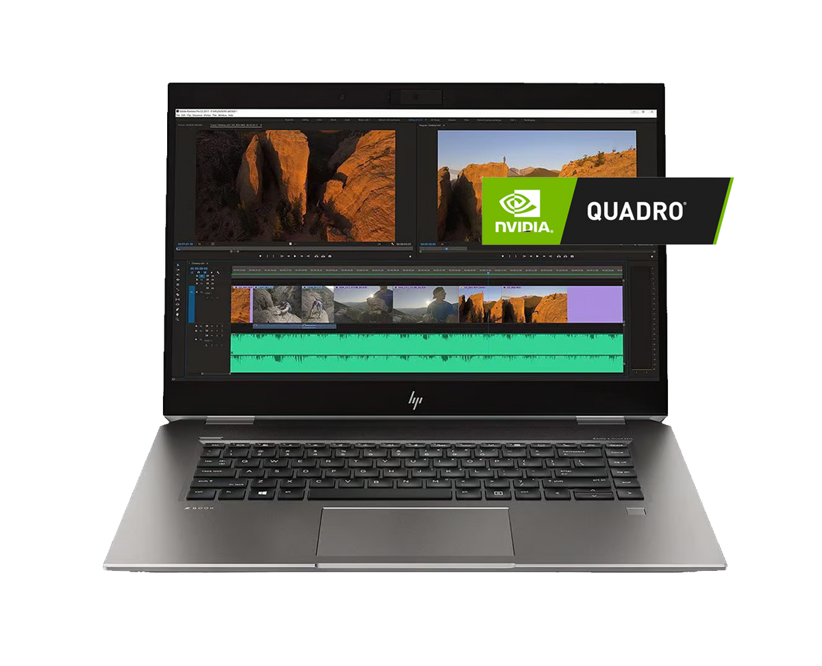 HP Zbook Studio G5 ¡BATERÍA NUEVA! / Core i7 8850h 2,6ghz / 16Gb ram / 512Gb ssd / Nvidia Quadro P1000 4Gb / 15" 4K / Win 11 Pro / ¡Liquidación!