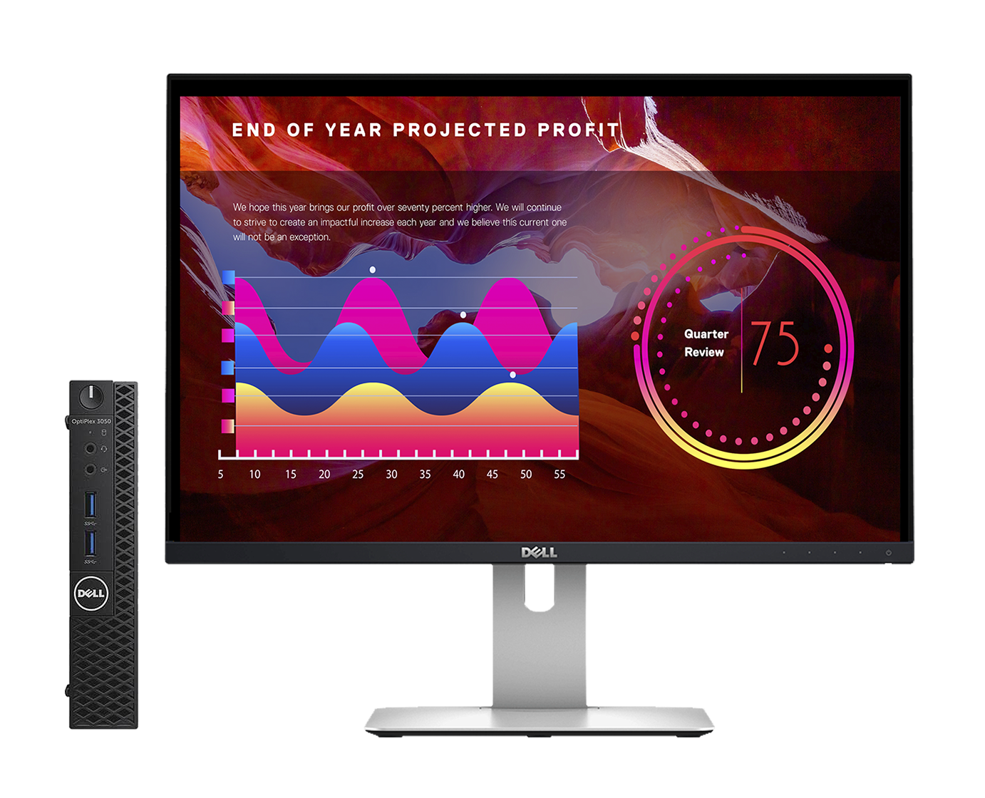 Pack Dell Optiplex 3050 + U2415 / Core I5 7500t 2,7ghz / 16Gb ram / 128Gb ssd + 500Gb / usdt / 24" superior a FullHD / Win 10 Pro ¡Ex-demo!