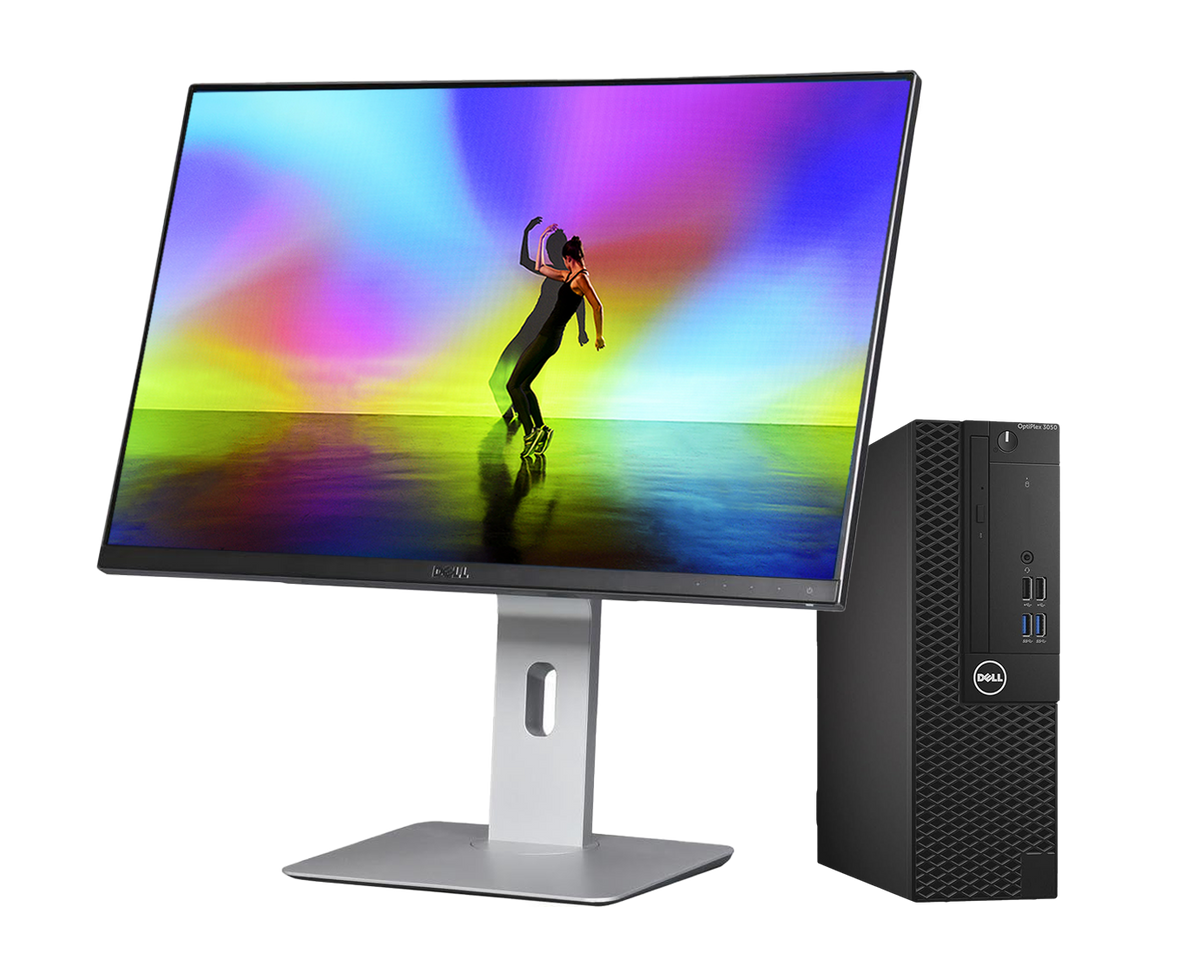 Pack Dell Optiplex 3050 + U2415 / Core i5 6400 2,7ghz / 8Gb ram / 256b ssd / 24" superior a FullHD / Win 10 Pro ¡Liquidacion!