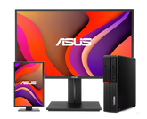 Pack Lenovo Thinkcentre M920S + monitor 24" Asus BE24A  / Core i5 8500 3ghz / 8Gb ram / 500Gb / 24" superior FullHD / Win 10 Pro ¡Ex-demo!