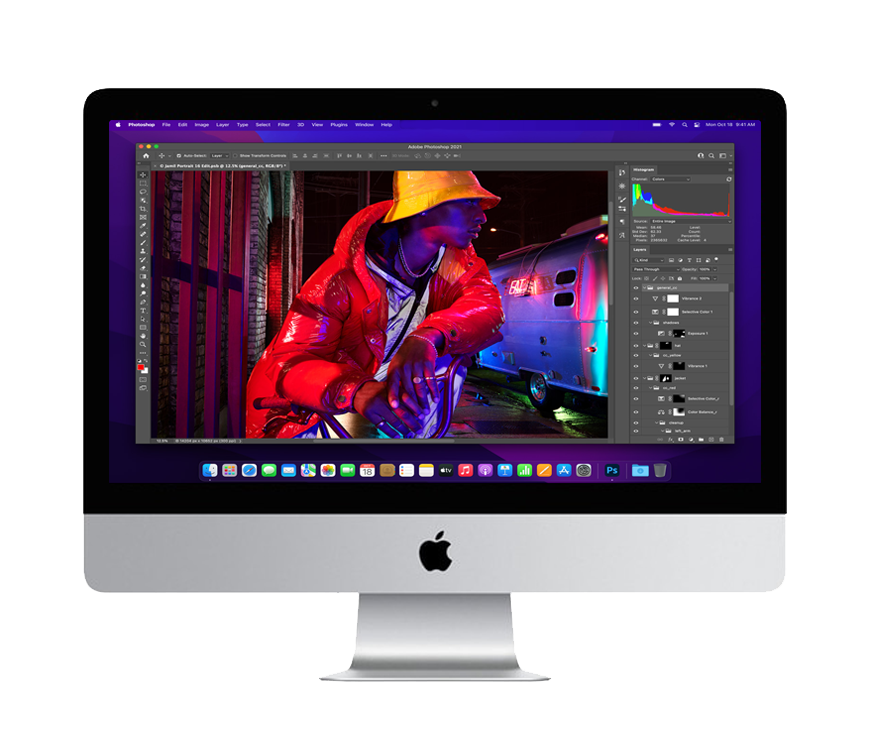 Apple iMac 27 A2115 / Core i5 3,1Ghz /  16Gb ram / 250Gb ssd / Amd Radeon Pro 5300 4Gb / Mac Os 15 Sequoia ¡Ex-demo!