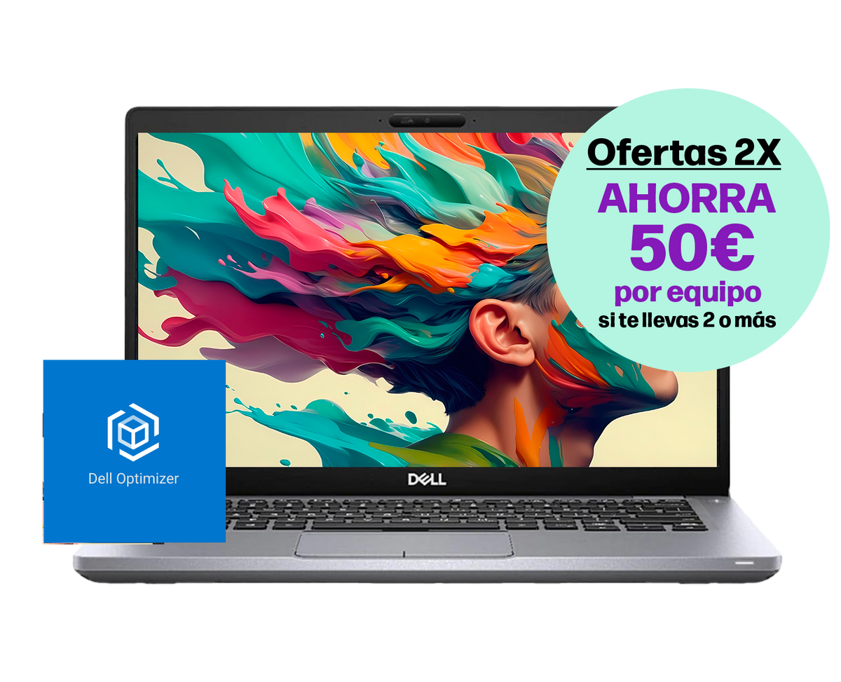 Dell Latitude 5410 ¡CON IA! / Core i5 10310u 1,7ghz / 16Gb ram / 512Gb ssd m.2 / 14" FullHd / Win 11 Pro ¡Liquidación!