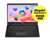 Dell Latitude 5490 ¡REGALO AMPLIACIÓN A 512GB SSD! / Core i5 8350u 1,7ghz / 8Gb ram / 256Gb ssd m.2 / 14" FullHD / Win 11 Pro / ¡Liquidación!