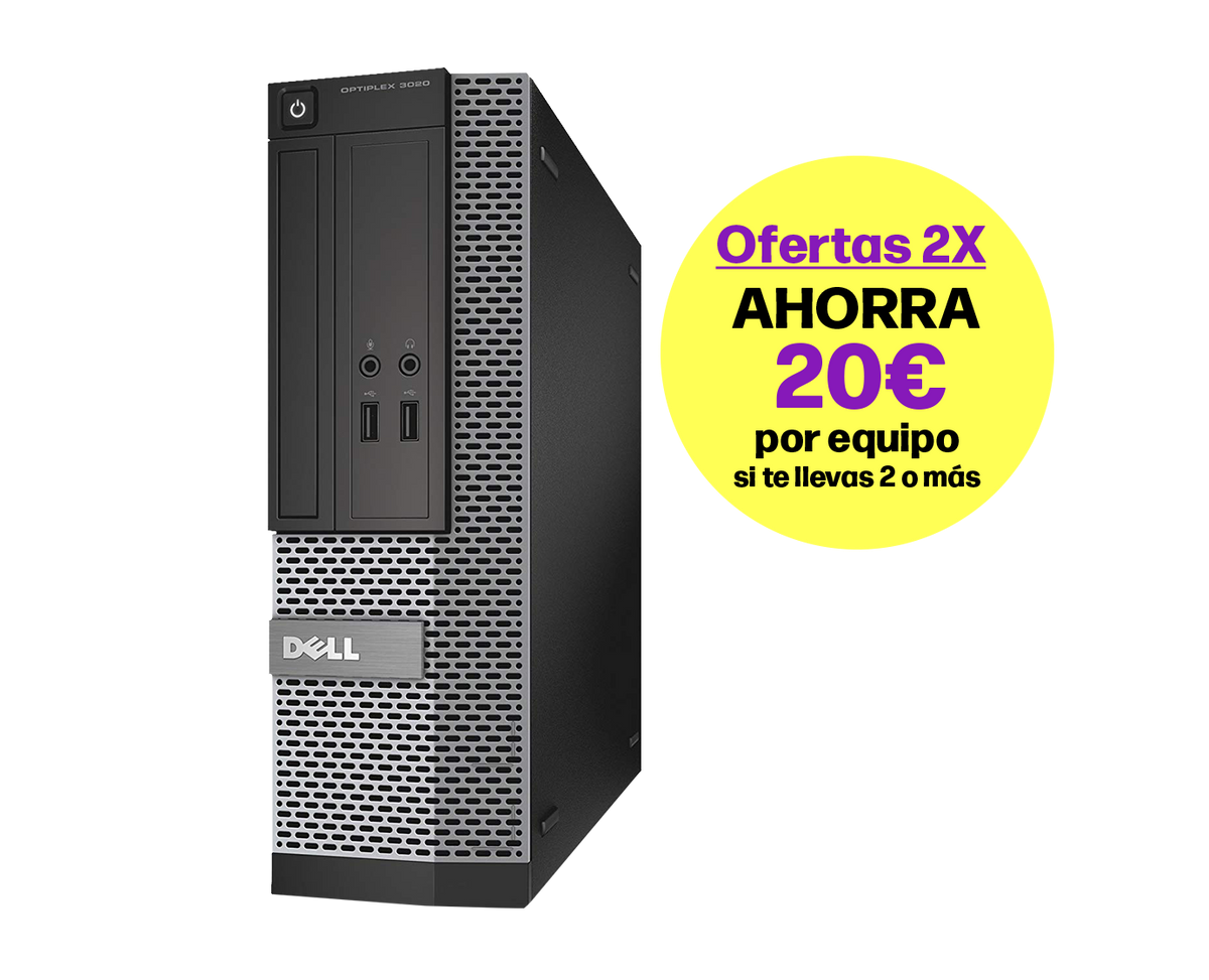Dell Optiplex 3020 / Core i5 4590 3,3ghz / 8Gb ram /  500Gb / Win 10 Pro / ¡Liquidación!
