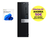 Dell Optiplex 7070 / Core i5 9500 3ghz / 8Gb ram / 256Gb ssd m.2 nvme / Usb 3.1 /  Win 11 Pro ¡Liquidación!