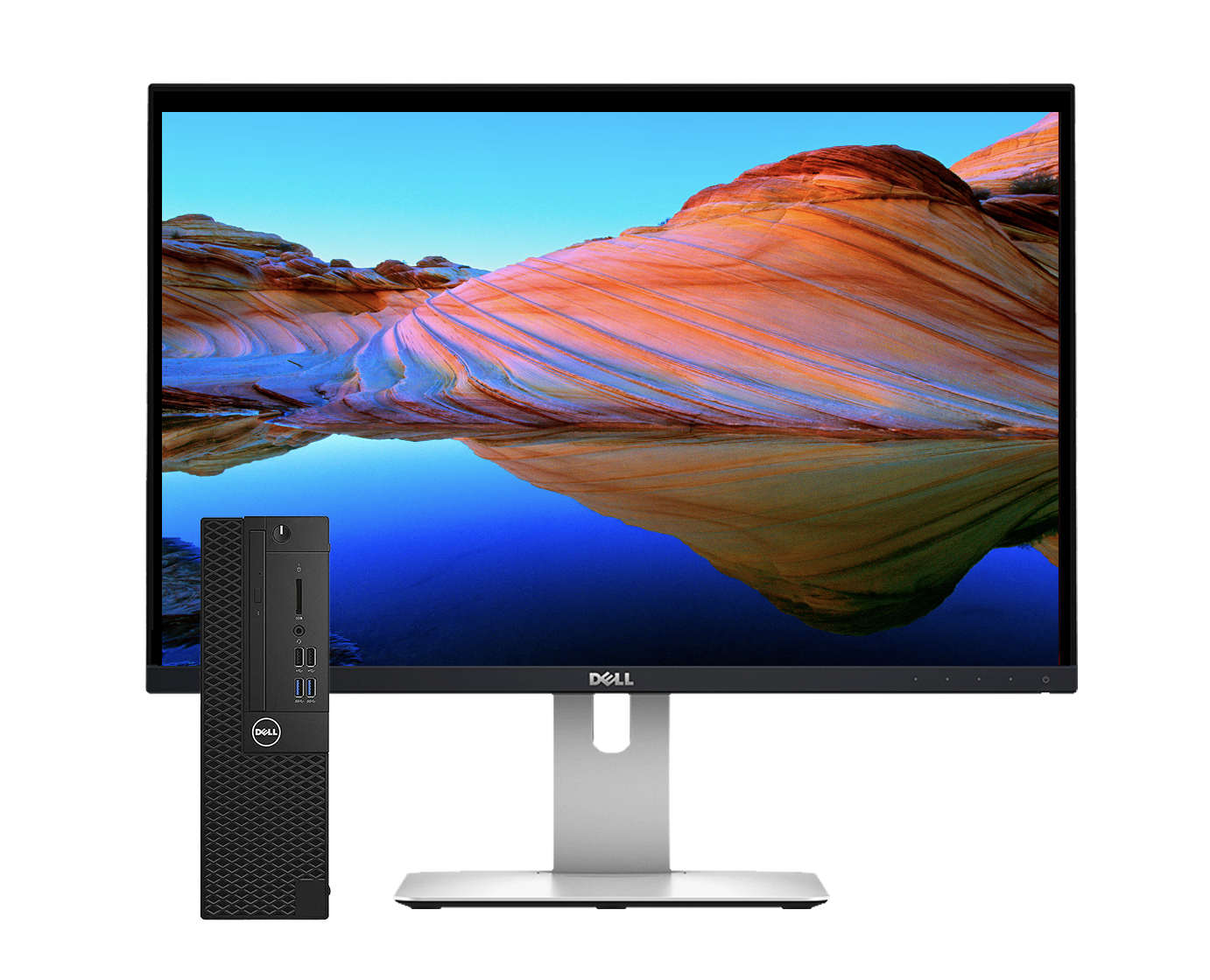 Pack Dell Optiplex 3040 + U2415 / Core i3 6100 3,7ghz  / 8Gb ram / 500Gb / 24" superior FullHD / Win 10 Pro ¡Liquidación!