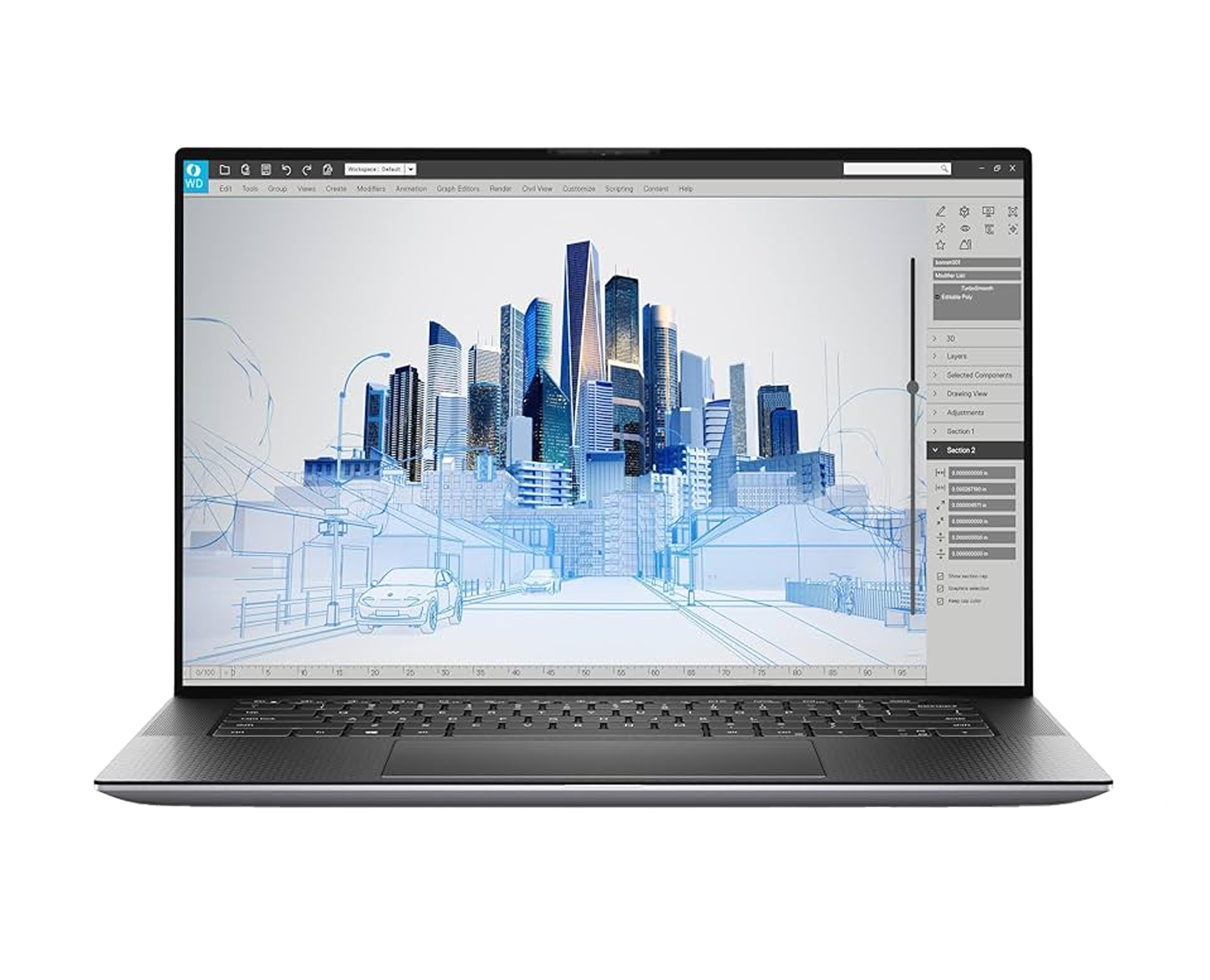 Dell Precision 5560 / Core i7 11850H 2,5Ghz / 16Gb ram / 256Gb ssd / Nvidia T1200 4Gb / 15" Superior FullHD / Win 11 Pro / ¡Liquidación!