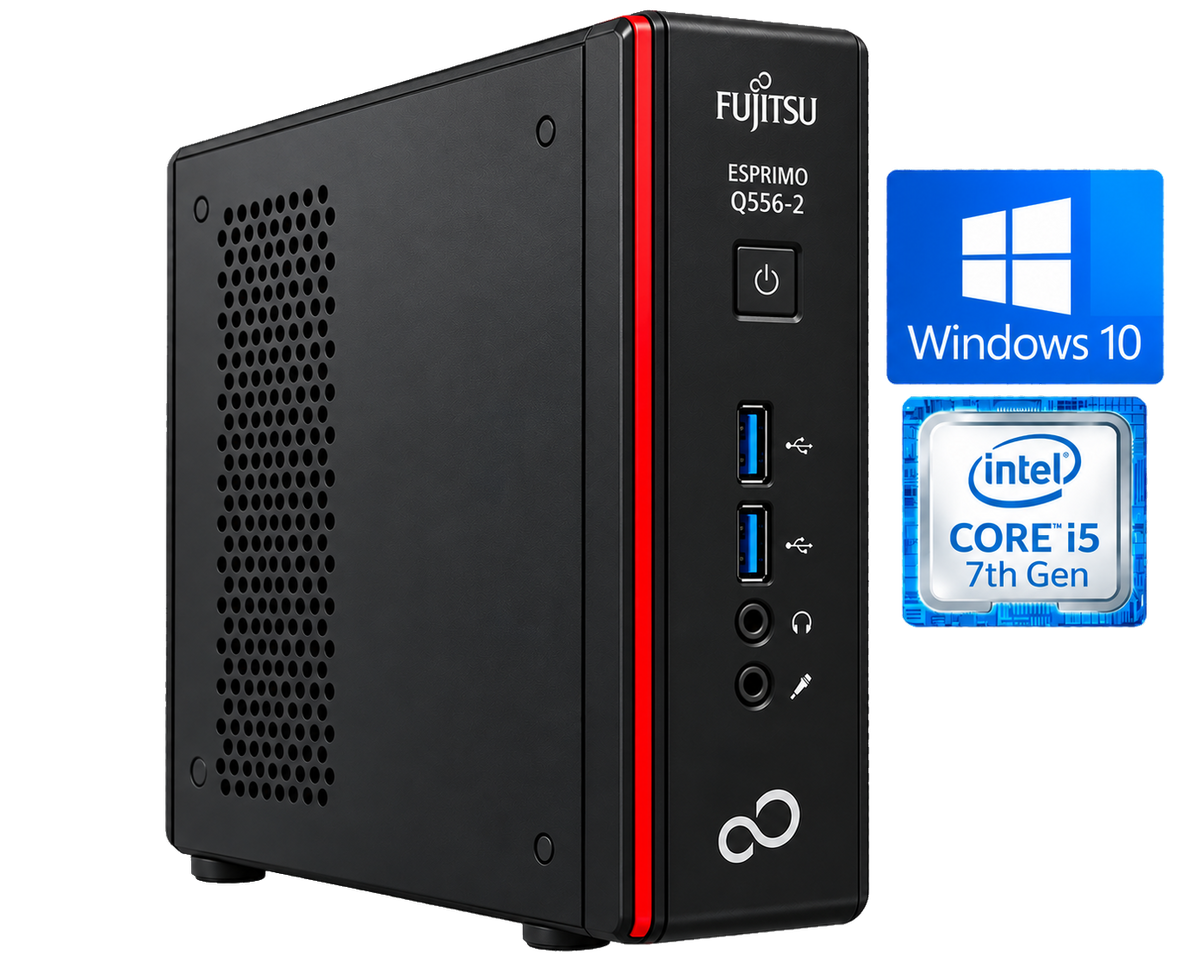 Fujitsu ESPRIMO Q556-2 USFF i5-7500T, 8GB, 500GB SATA, ¡Liquidación!