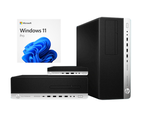HP Elitedesk 800 G5 / Core i3 9100 3,6ghz / 8Gb ram / 256Gb ssd M.2 / Win 11 Pro ¡Liquidación!