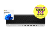 HP Elitedesk 800 G5 / Core i3 9100 3,6ghz / 8Gb ram / 500Gb / Win 11 Pro / ¡Liquidación!