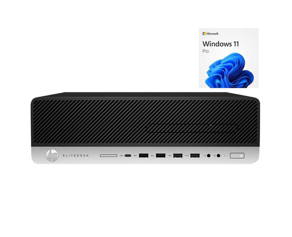 HP EliteDesk 800 G5 i3‑9100, 8GB, SSD 512GB M.2, USB 3.2, ¡Liquidación!
