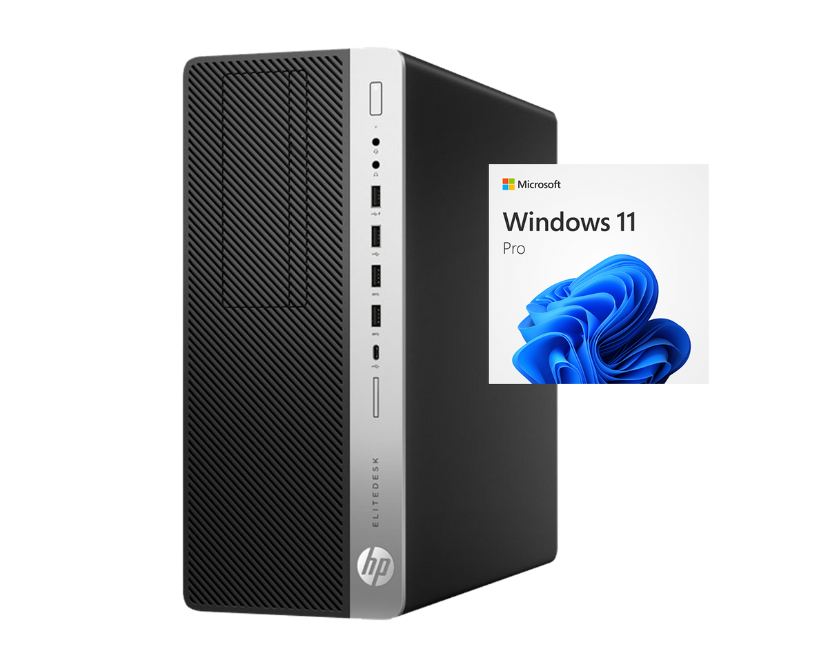 HP Elitedesk 800 G5 ¡CON DOBLE DISCO! / Core i5 9600 3.1ghz / 8Gb ram / 256Gb ssd M.2 + 1Tb / Win 11 Pro ¡Liquidación!