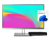 Pack HP Prodesk 600 G6 + HP Elitedisplay E233 / Core i5 10500t 2,3ghz / 16Gb ram / 512Gb ssd m.2 nvme / 23"FullHD Ergonómico / Win 11 Pro ¡Ex-demo!