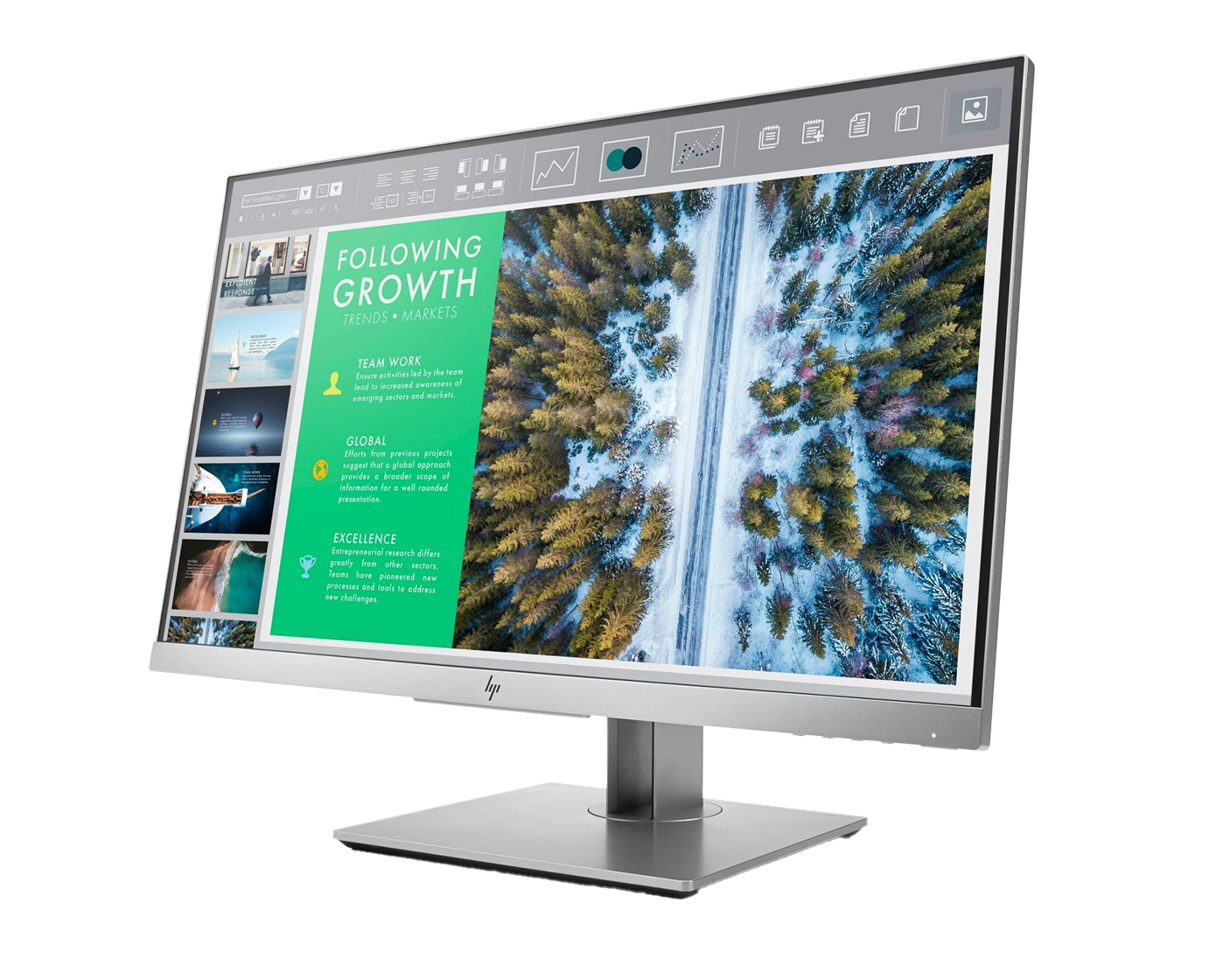Hp Elitedisplay E243 / 21" FullHd  / HDMI / Display Port / Ergonómico / ¡Liquidación!
