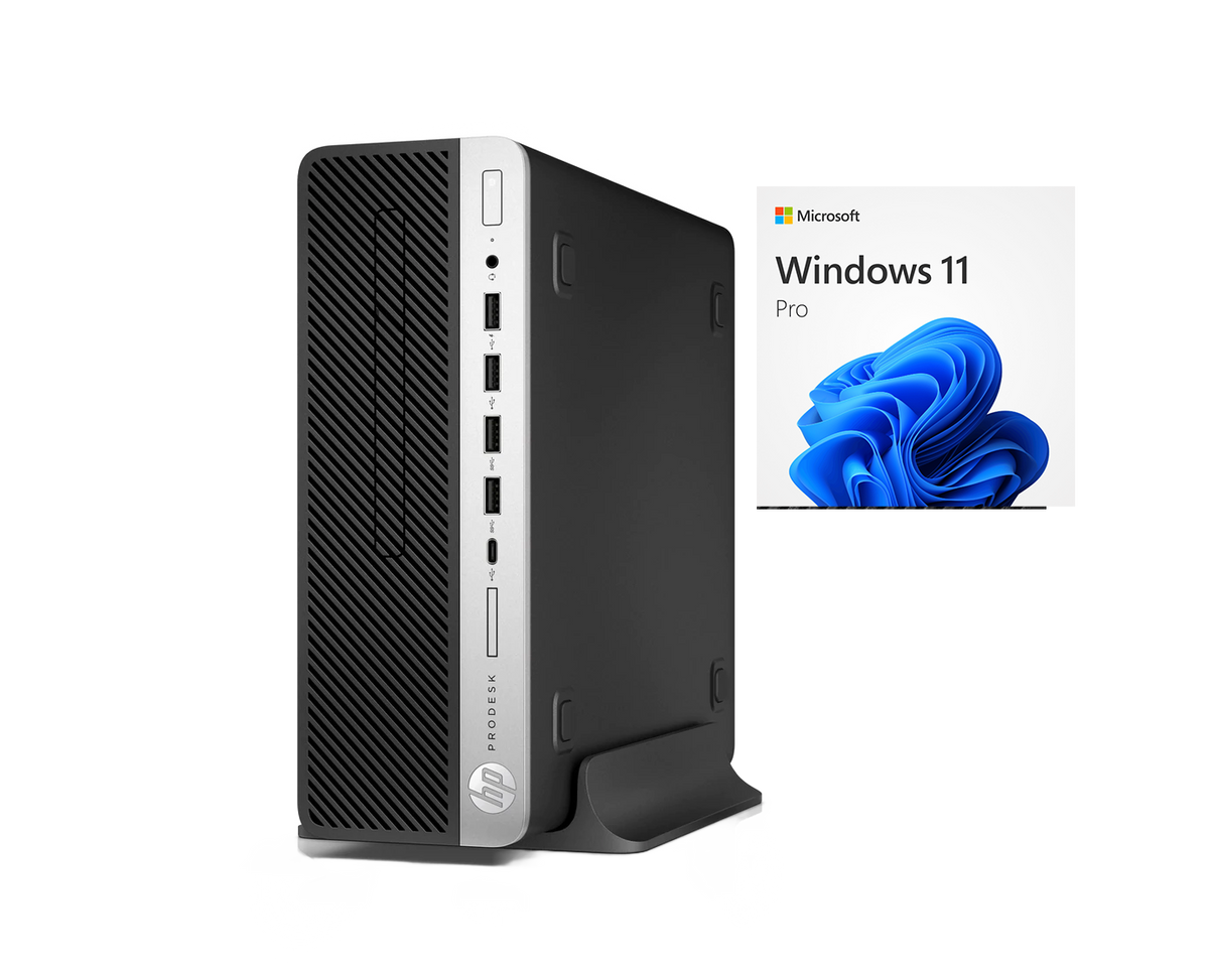 HP Prodesk 600 G4 / P.Processor G5400 3,7Ghz / 8Gb ram / 500Gb / SFF / Win 11 Pro / ¡Liquidación!