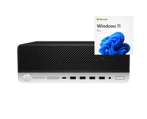 HP Prodesk 600 G4 / P. Gold G5400 3,7ghz / 8Gb ram / 256Gb ssd / USB 3.1 / Win 11 Pro ¡Liquidación!