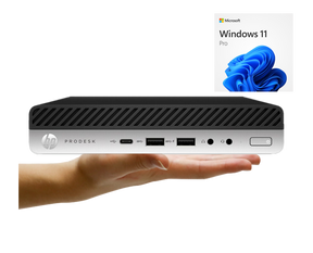 HP ProDesk 600 G5 USDT i5‑9500T, ¡regalo 16GB!, SSD 256GB, ¡Ex‑demo!