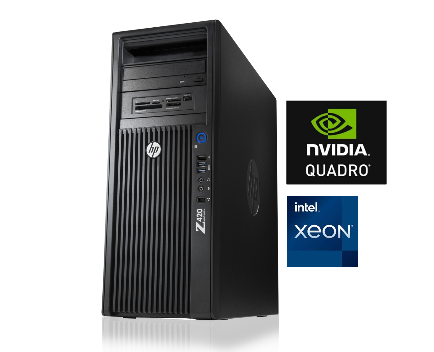 Hp Z420 / Xeon 1620 3,6ghz / 16Gb ram / 1tb almacenamiento / Nvidia Quadro K2000 2Gb / Win 10 Pro ¡Liquidación!