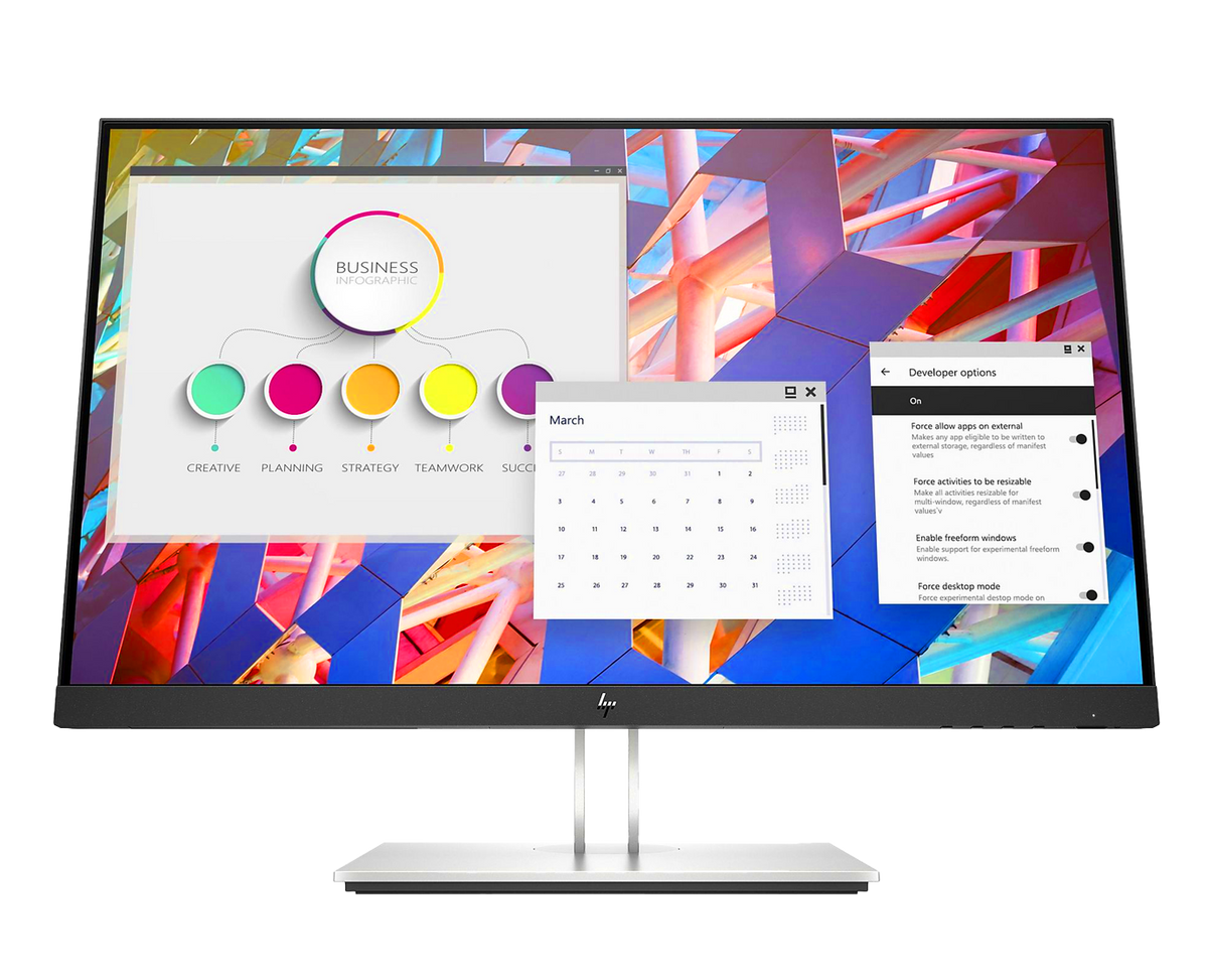 Hp E24 G4 / 24" FullHd / HDMI / Display Port / Ergonómico / ¡Exdemo!