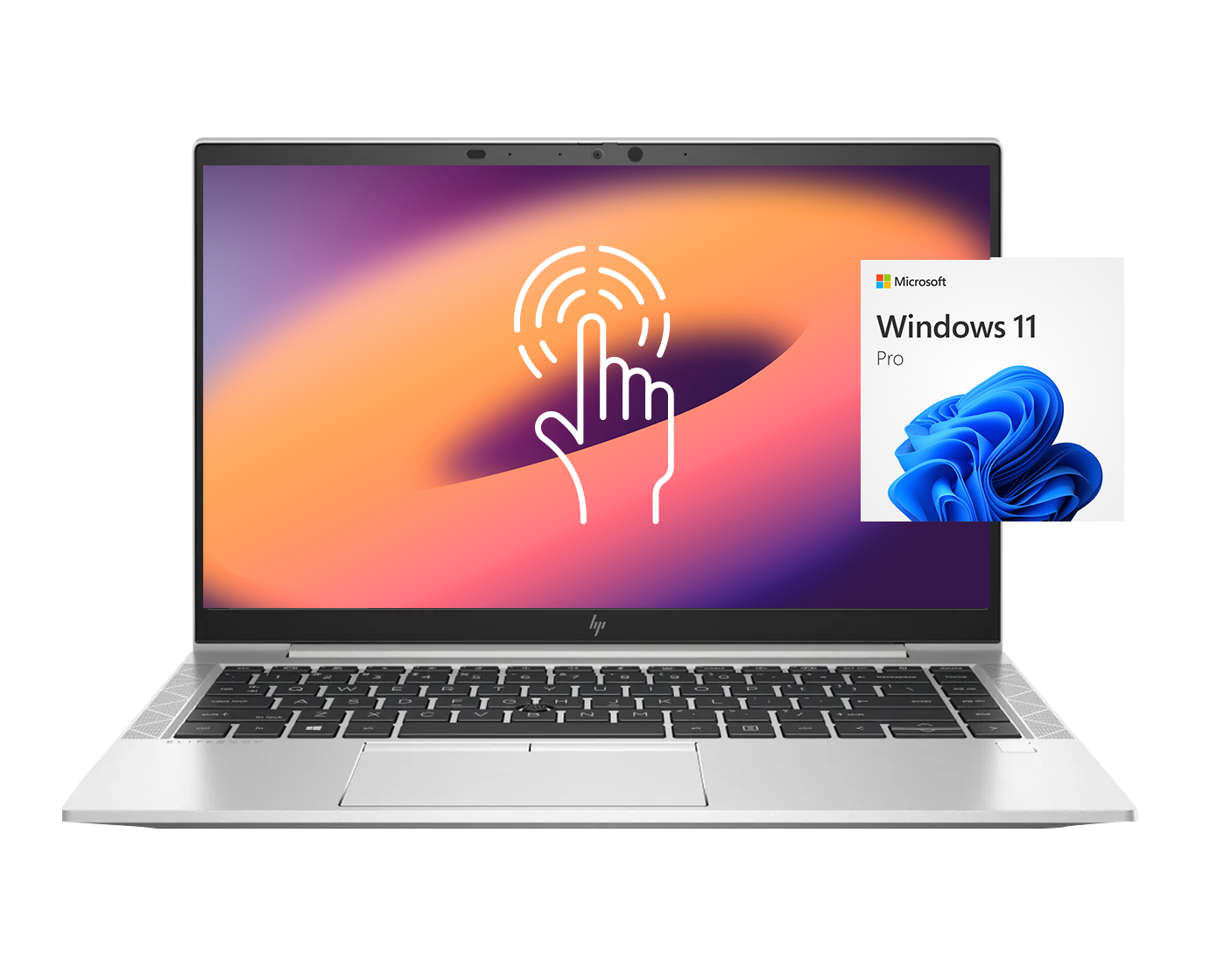 HP Elitebook 840 G7 ¡TÁCTIL! / Core i5 10310u 1,7ghz  / 16Gb ram / 256Gb ssd m.2 nvme / 14" FullHD Táctil / Win 11 Pro / ¡Liquidación!