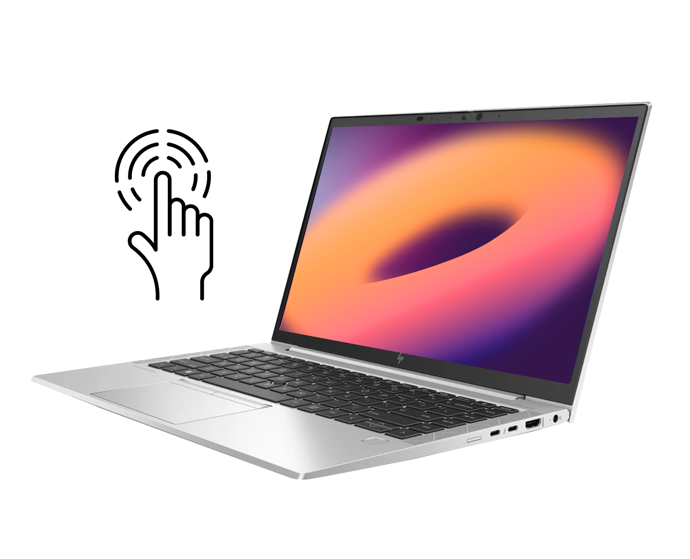 HP Elitebook 840 G7 ¡TÁCTIL! / Core i5 10310u 1,7ghz  / 16Gb ram / 256Gb ssd m.2 nvme / 14" FullHD Táctil / Win 11 Pro / ¡Liquidación!