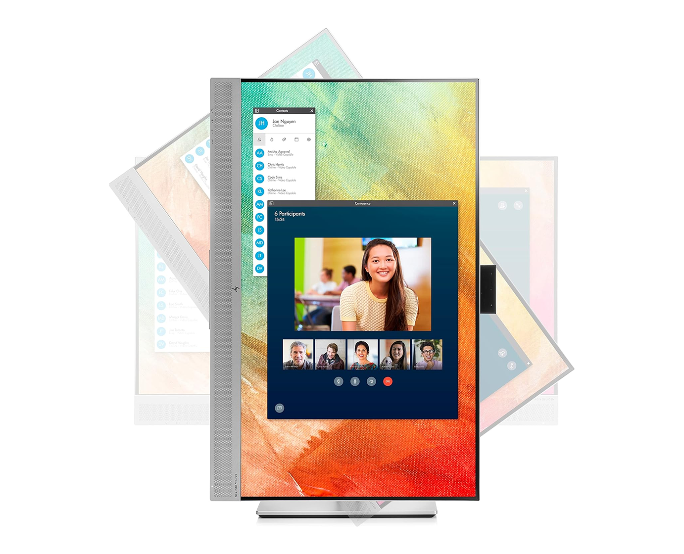 HP Elitedisplay E273Q / 27" 2K / VGA / HDMI / Display Port / Ergonómico / ¡Liquidación!