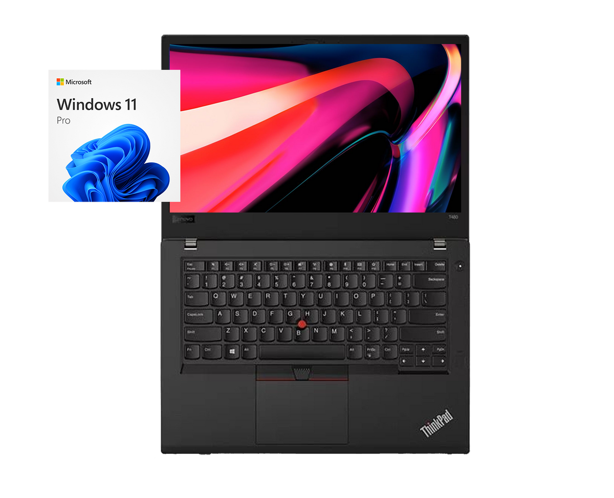 Lenovo Thinkpad T480 / Core i5 8350u 1,7Ghz / 8Gb ram / 256Gb ssd / 14"FullHD / Win 11 Pro / ¡Liquidación!