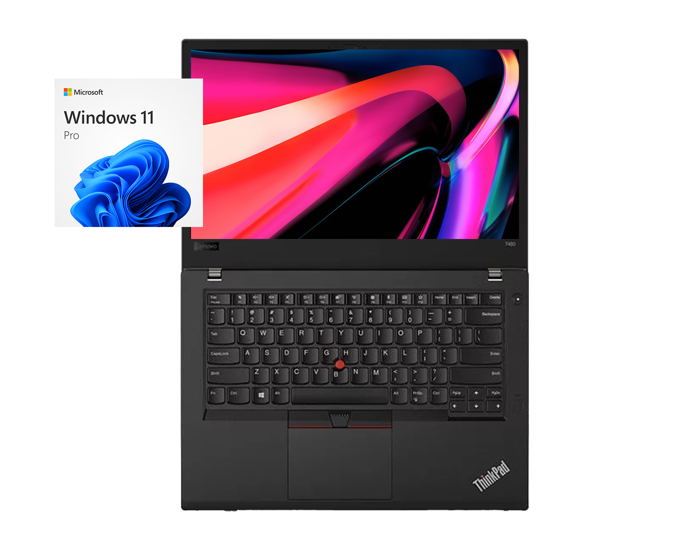 Lenovo Thinkpad T480 / Core i5 8350u 1,7Ghz / 8Gb ram / 256Gb ssd / 14"FullHD / Win 11 Pro / ¡Liquidación!