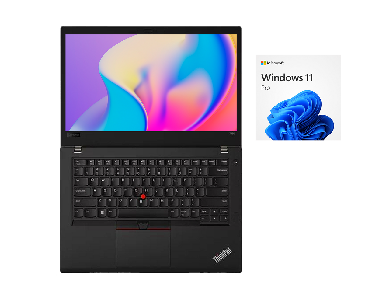 Lenovo Thinkpad T490 ¡REGALO AMPLIACIÓN 512GB SSD! / Core i5 8265u 1,6ghz / 16Gb ram / 256Gb ssd / 14" FullHd / Win 11 Pro / ¡Liquidación!
