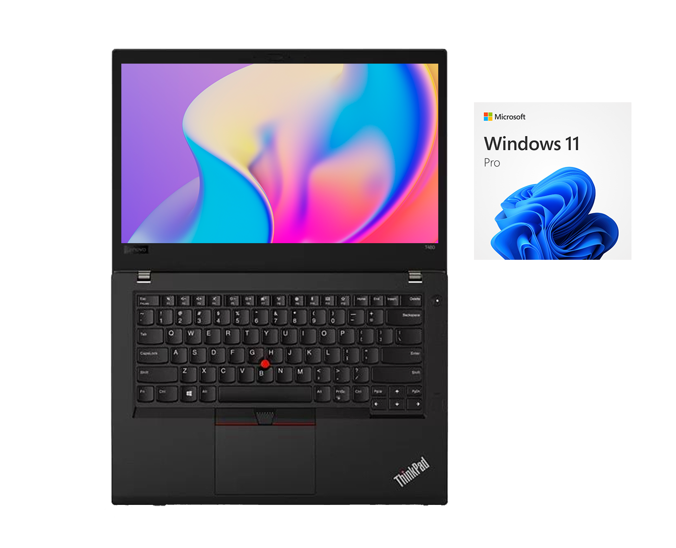Lenovo Thinkpad T490S ¡TÁCTIL! / Core i5 8365u 1,6ghz / 16Gb ram / 256Gb ssd / 14"FullHd Táctil / Win 11 Pro / ¡Ex-demo!