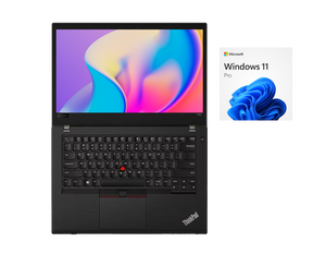 Lenovo Thinkpad T490S ¡TÁCTIL! / Core i5 8365u 1,6ghz / 16Gb ram / 256Gb ssd / 14"FullHd Táctil / Win 11 Pro / ¡Ex-demo!