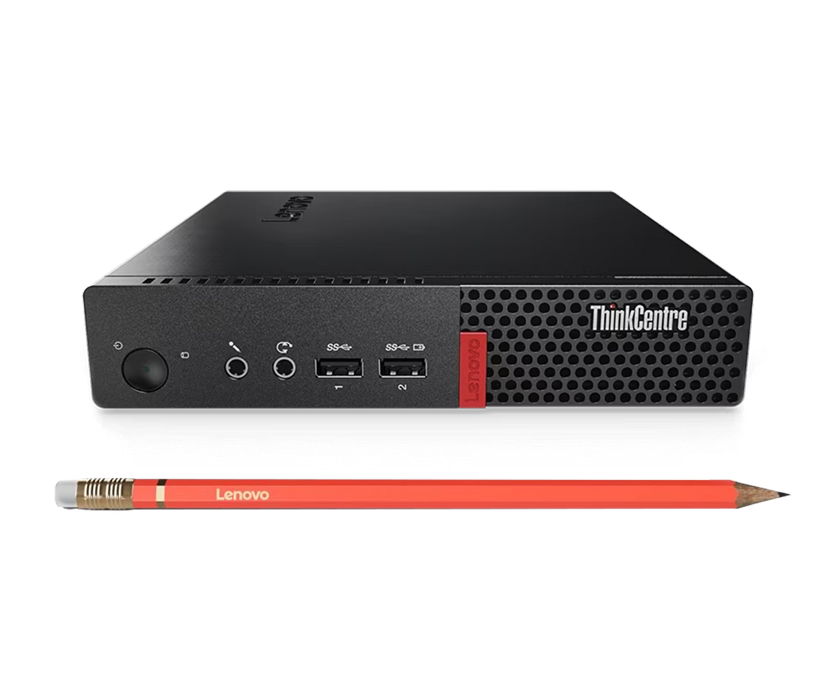 Pack Lenovo Thinkcentre M910q + Thinkvision T2054pc / Core I5 7500t 2,7ghz / 8Gb / 500Gb / 19,5" HD / Win 10 Pro ¡Ex-demo!