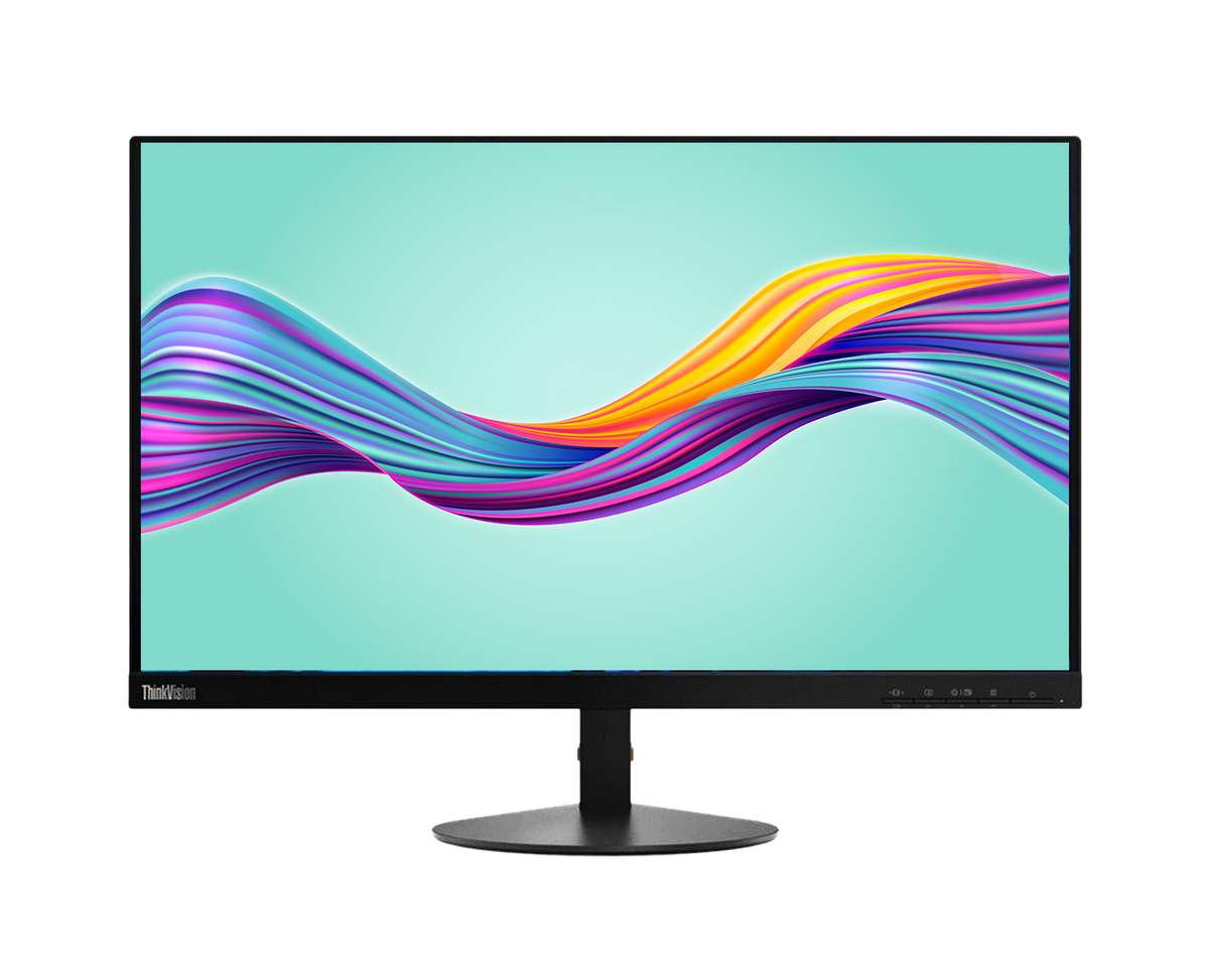 Monitor reacondicionado Lenovo ThinkVision S24e-20. Disfruta de una experiencia visual superior con este monitor de 24 pulgadas. Perfecto para aquellos que buscan un monitor confiable y con un excelente rendimiento. 