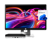 HP ProDesk 600 G5 + EliteDisplay E202 20” i5‑9500T, 8GB, SSD 256GB, HD+, ¡Liquidación!