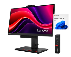 Lenovo ThinkCentre M920Q + A17TIO22 21.5” i5‑8500T, 8GB, 500GB sata, FHD, Webcam, ¡Liquidación!