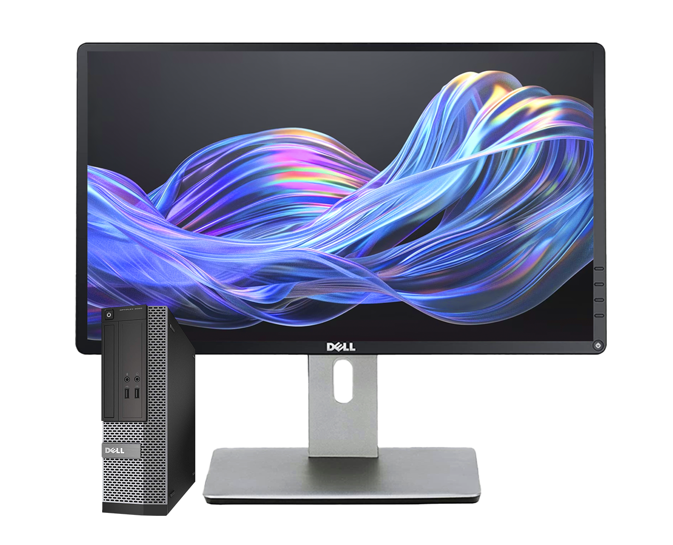 Pack Dell Optiplex 3020 + monitor Dell P2214HB 22" / Core I5 4590 3,3ghz / 8Gb ram / 500Gb / FullHd / Win 10 Pro / ¡Liquidación!