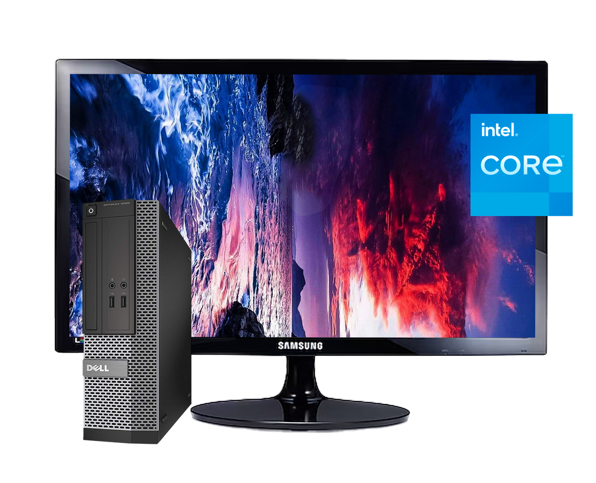 Pack Dell OptiPlex 3020 SFF + Monitor Samsung 22" i3-4130, 8GB, 500GB SATA, ¡Liquidación!